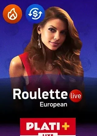 Roulette European live game cover