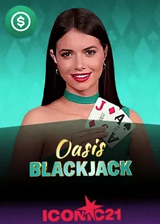 Oasis Blackjack live game cover