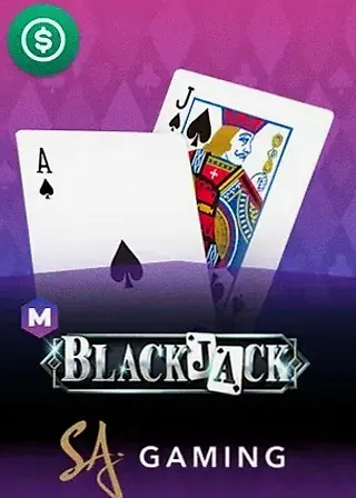 M Blackjack live game cover