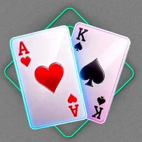 Ace and king playing cards