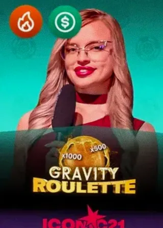 Gravity Roulette live game cover