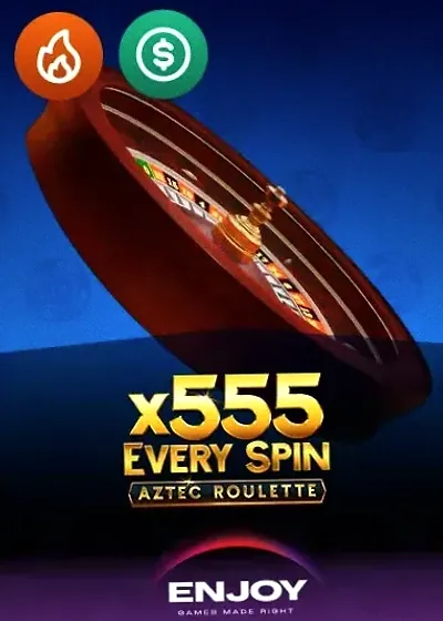 Aztec Roulette x555 live game cover