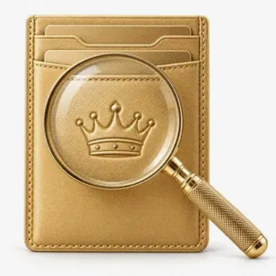 Wallet and magnifier — Neosurf